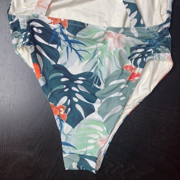 ToLuca Venus Midi Ambrosia Tropical Hawaiian One Piece Swim Bathing Suit Small - Picture 8 of 10